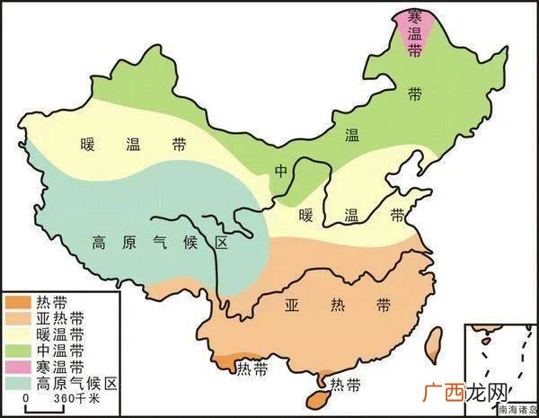亚热带分布范围在我国哪些省,亚热带是不是都很潮湿？