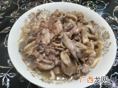 蘑菇炒肉怎么做,蘑菇肉片正宗做法？