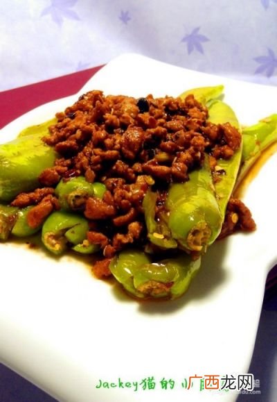 肉末辣椒怎么做,肉辣椒做法？