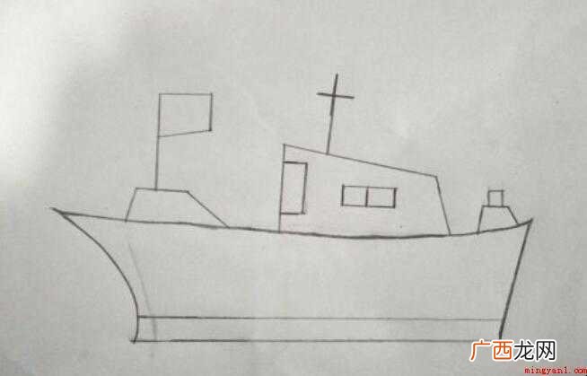 轮船简笔画怎么画 全部内容了 轮船简笔画怎么画