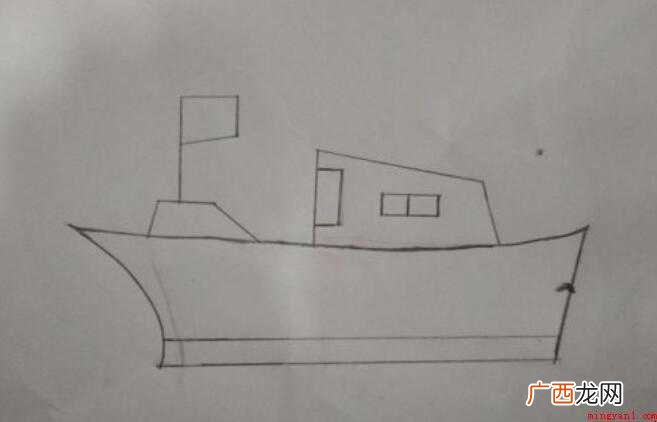 轮船简笔画怎么画 全部内容了 轮船简笔画怎么画