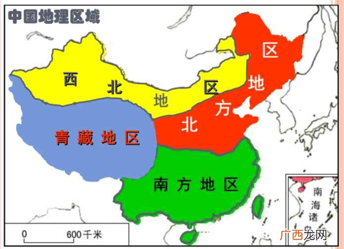 中国四大地理区划之一:温带大陆性气候和温带季风气候 北方是指哪些地方