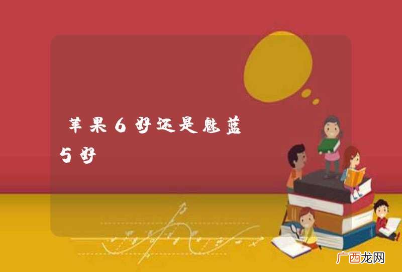 苹果6好还是魅蓝note5好？