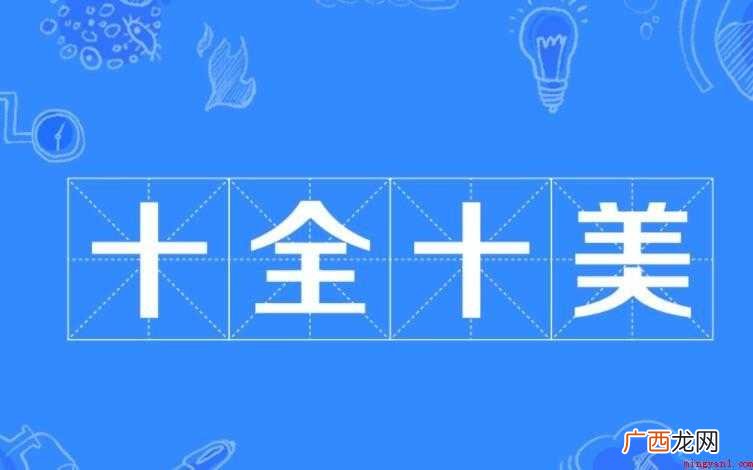 十全十美类似的成语有哪些