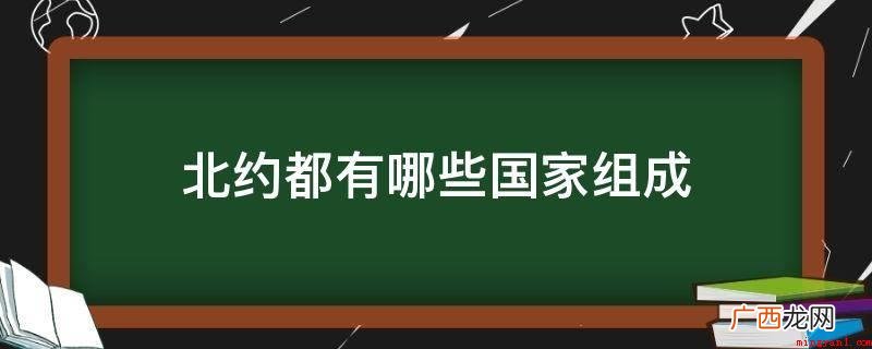 截止到2020年,北约一共有19个成员国,分别是:美国、加拿 北约都有哪些国家组成