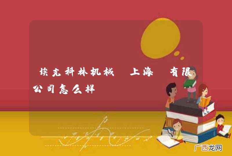 上海 埃克科林机械有限公司怎么样？