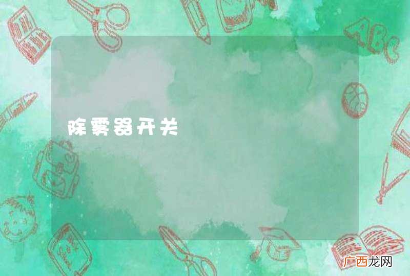 除雾器开关