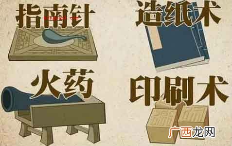 造纸术;指南针;火药;印刷术 四大发明是指哪四样？