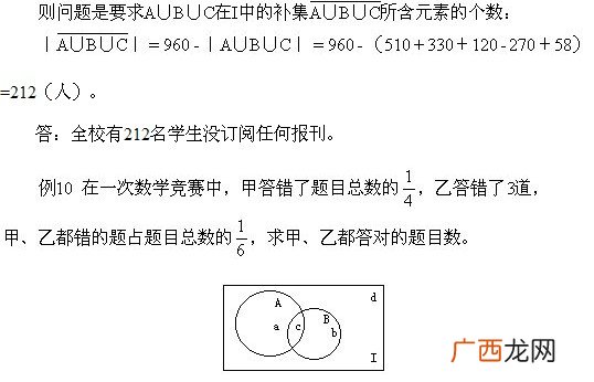 什么是数学上的容斥原理,容斥原理有什么不等式？