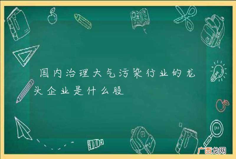 国内治理大气污染行业的龙头企业是什么股