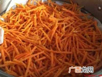 干胡萝卜丝怎么吃