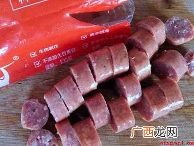 冷冻的烤肠怎么煎