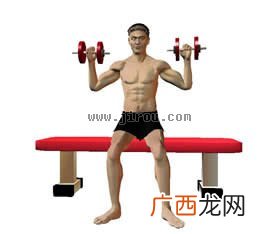 哑铃推举练哪里,举哑铃时举到哪？