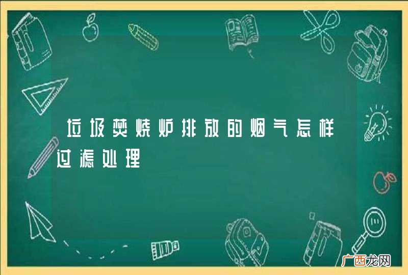 垃圾焚烧炉排放的烟气怎样过滤处理