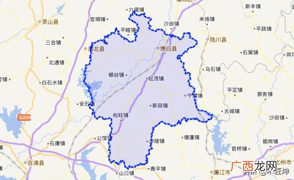 博白有多少个镇,广西省玉林市博白县有多少个镇还有多少个村？
