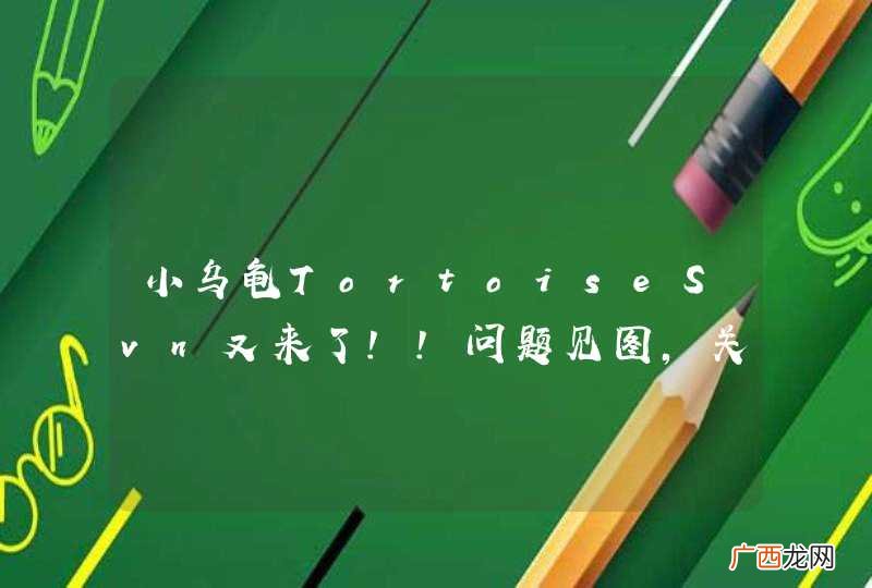 小乌龟TortoiseSvn又来了！！问题见图，关于ingore的？