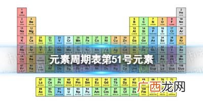 元素周期表51号元素是什么意思,51号元素的化学式？