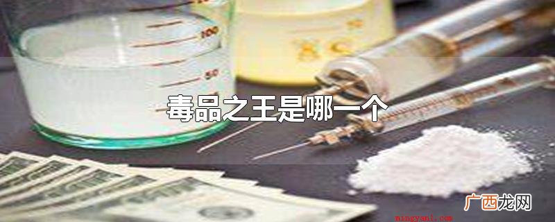 世界上被称为 毒品之王是哪一个