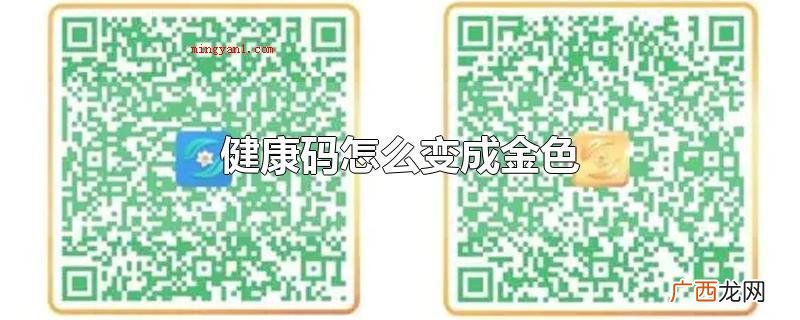打过新冠疫苗就可以有着金色身心健康码 健康码怎么变成金色