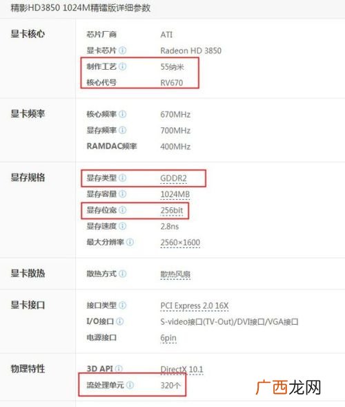 求显卡HD7850的详细参数,7850显卡能用144显示器吗？