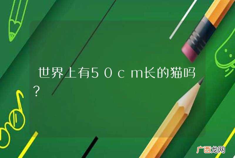 世界上有50cm长的猫吗？