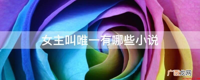 《唯一女王》,女主:林唯一,作者:宁悠然 女主叫唯一有哪些小说