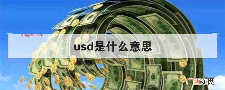 简略回应USD是美元的英文贷币 usd是什么意思
