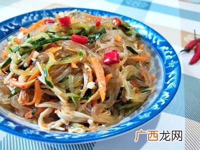 凉拌红薯粉条的家常做法,豌豆粉丝和红薯粉条热量?