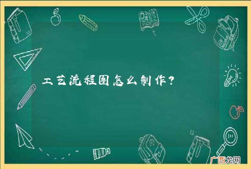 工艺流程图怎么制作？