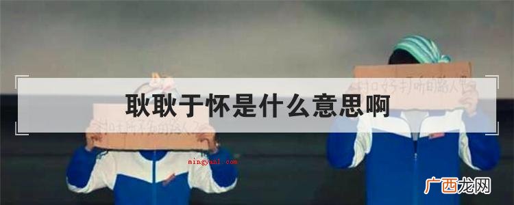 简略回应难以释怀是个中文成语 耿耿于怀是什么意思啊