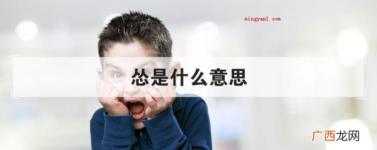 简略回应怂的意思就是指害怕 怂是什么意思