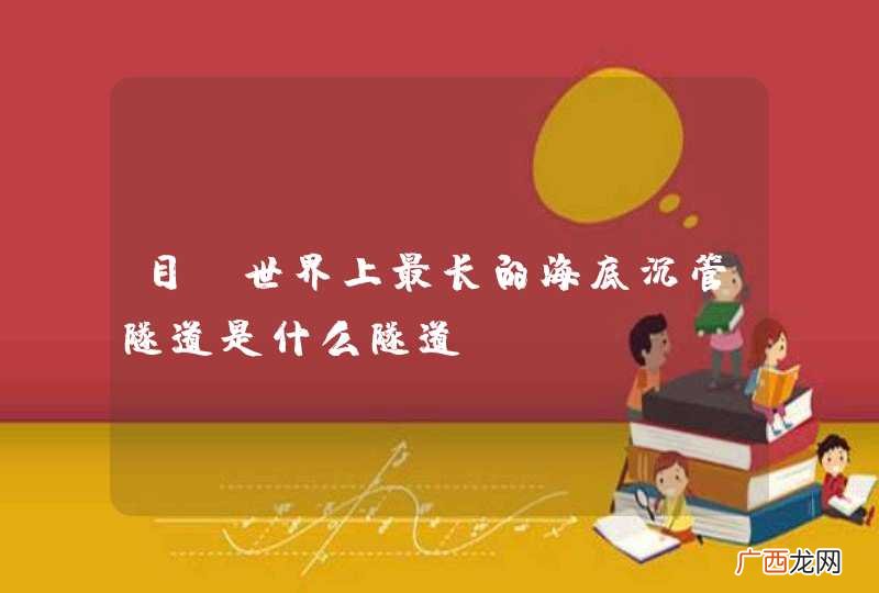 目前世界上最长的海底沉管隧道是什么隧道？