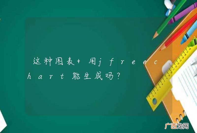 这种图表 用jfreechart能生成吗？