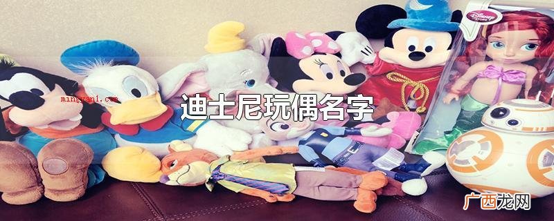 中国的迪士尼有几个中国有两个 迪士尼玩偶名字