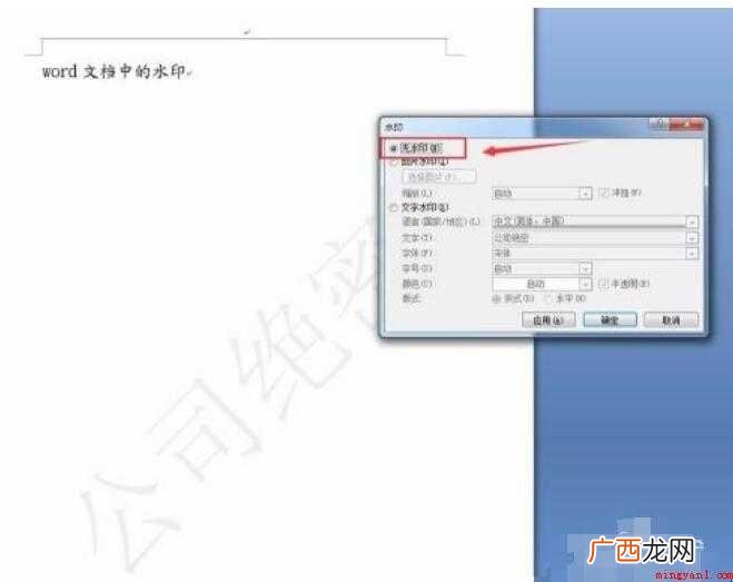 如何去除word文档中的水印