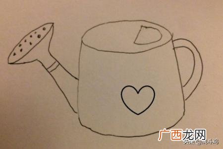 洒水壶怎么画,洒水壶的简笔画怎么画？