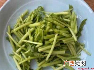 酱茼蒿怎么做好吃