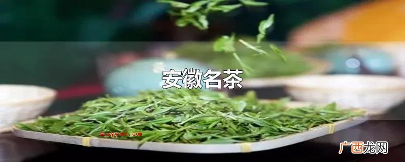 安徽省产茶地有悠久的历史,且质量优质,意味着的名茶 安徽名茶