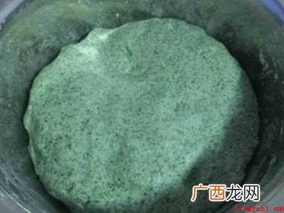 绿油油的艾糍怎么做