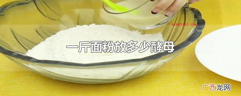一斤面粉放5 一斤面粉放多少酵母