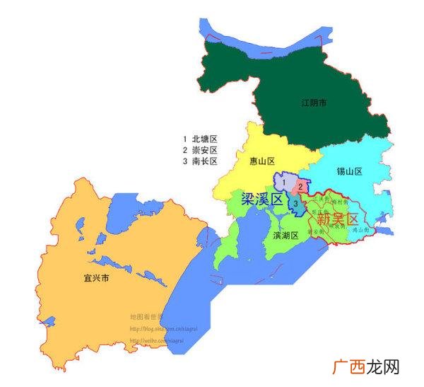 无锡市有几个区几个县,无锡市从什么时候从苏州分出去的？
