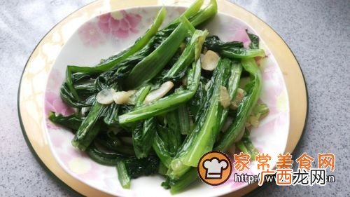 素炒油麦菜的做法,素炒油麦菜正宗厨师做法？