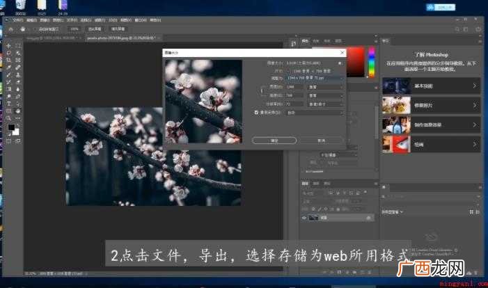 ps怎么把图片内存变小