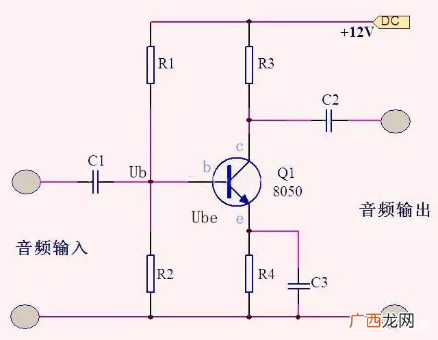 三极管偏置电路的原理及接法,请问三极管偏置电路，电阻怎么求？