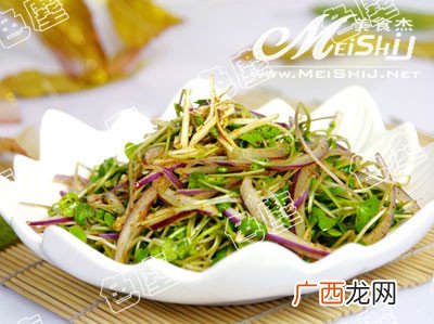 萝卜苗怎么凉拌,红杆萝卜苗怎么吃？