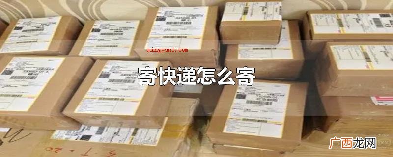 寄快递可以去快递公司店面,找里边的工作人员邮递 寄快递怎么寄