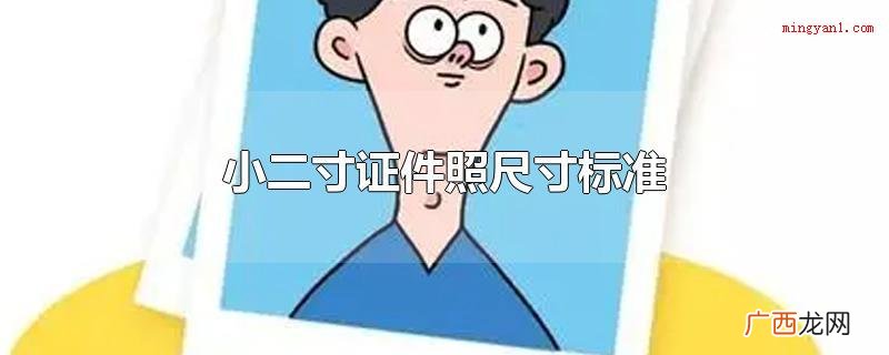 小二寸证件照尺寸标准为3 小二寸证件照尺寸标准