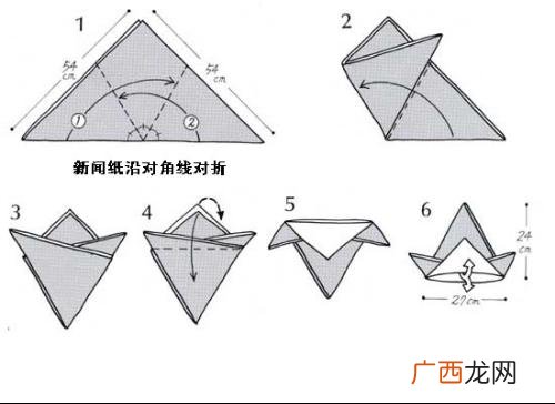 帽子怎么折,诸葛亮帽子折纸怎么折呀？