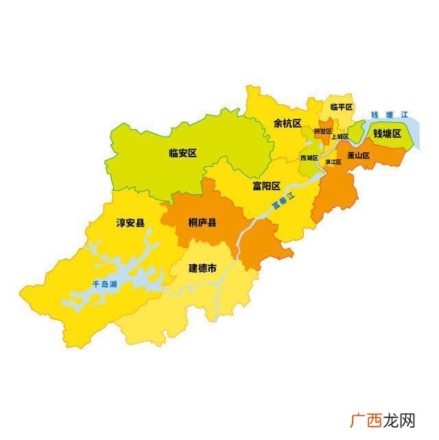 杭州区域划分,2021杭州区域划分？