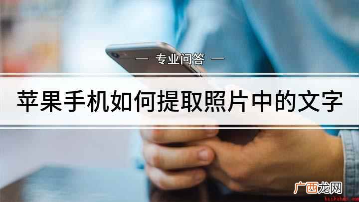 QQ聊天界面怎么选项 苹果手机如何提取照片中的文字